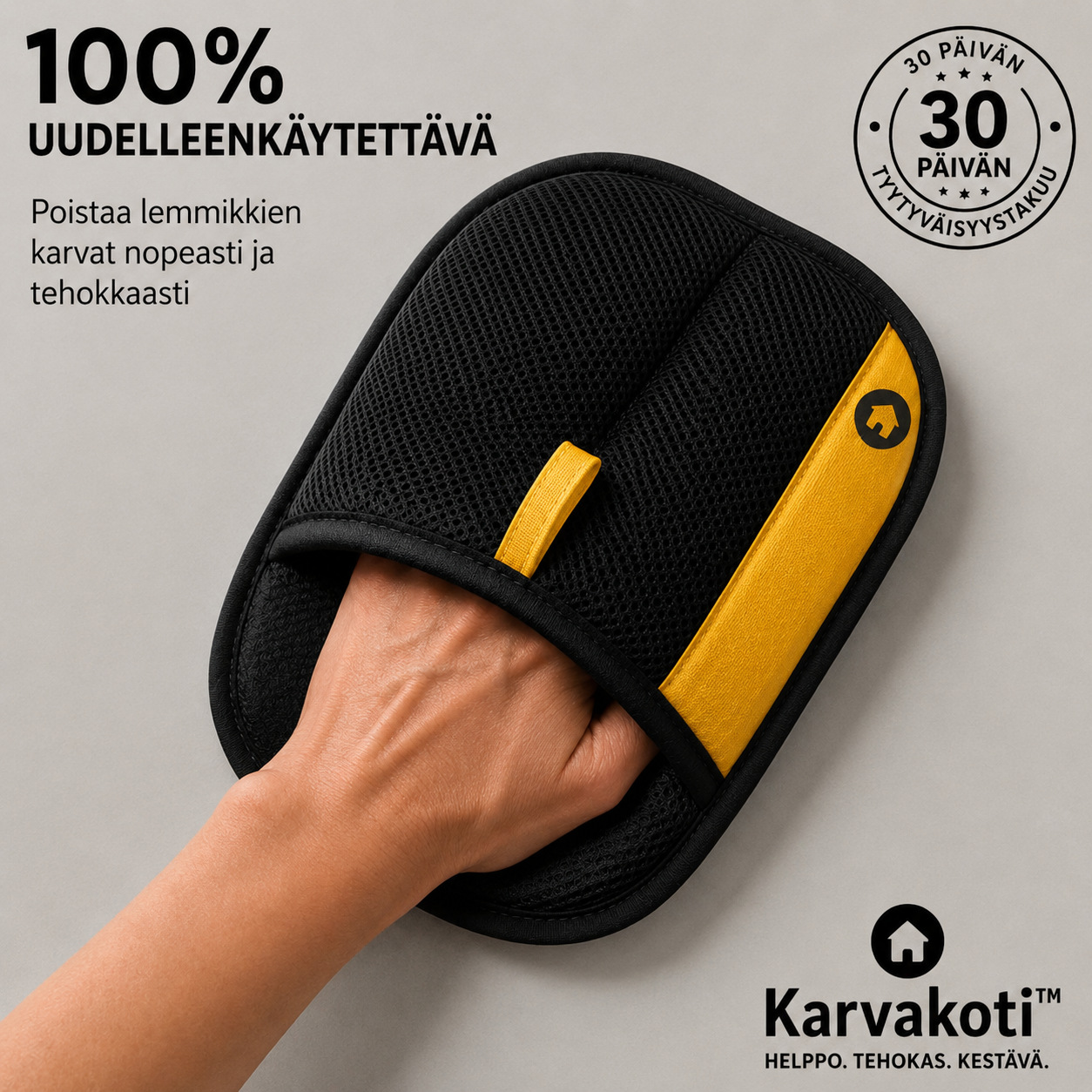 Karvakoti™ - Puhtaampi koti ilman nukkarullia